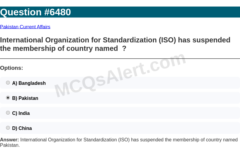 Question Screenshot