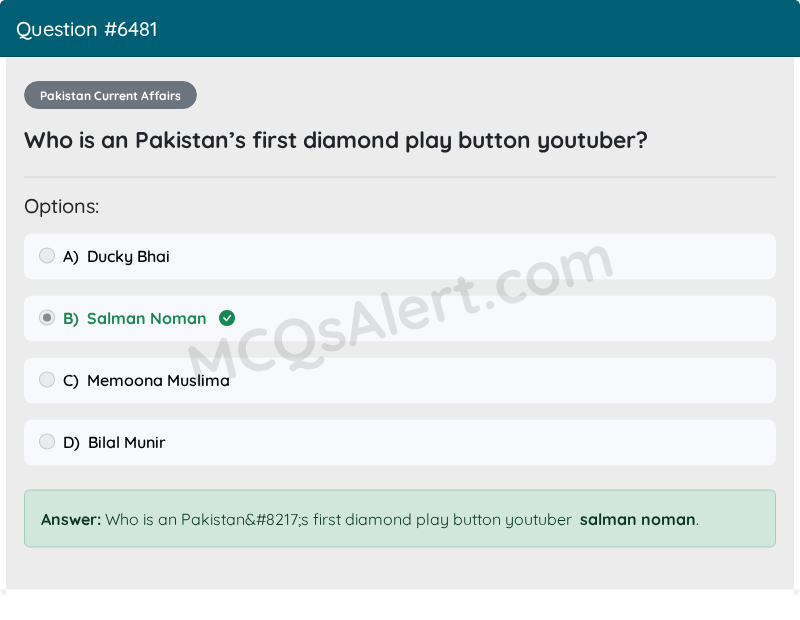 Question Screenshot