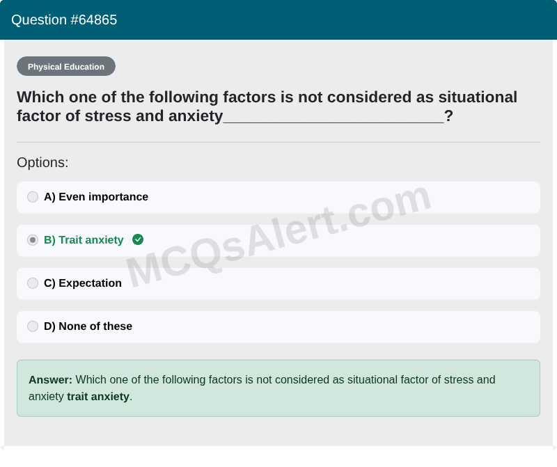 Question Screenshot