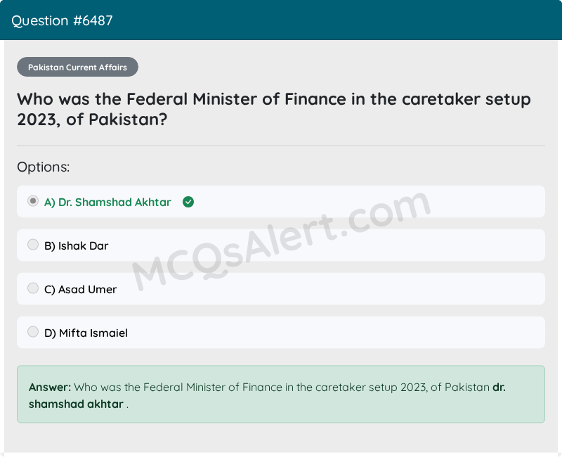 Question Screenshot