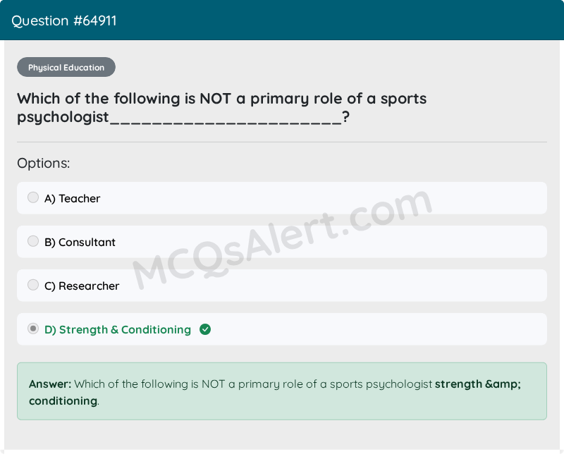 Question Screenshot