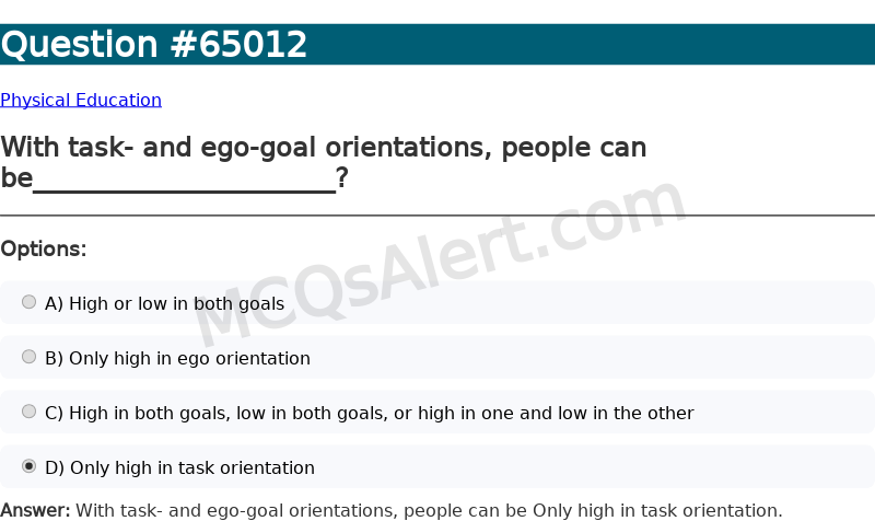 Question Screenshot