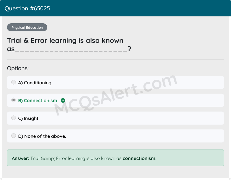 Question Screenshot