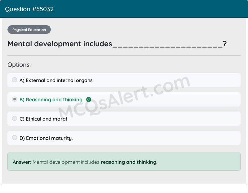 Question Screenshot