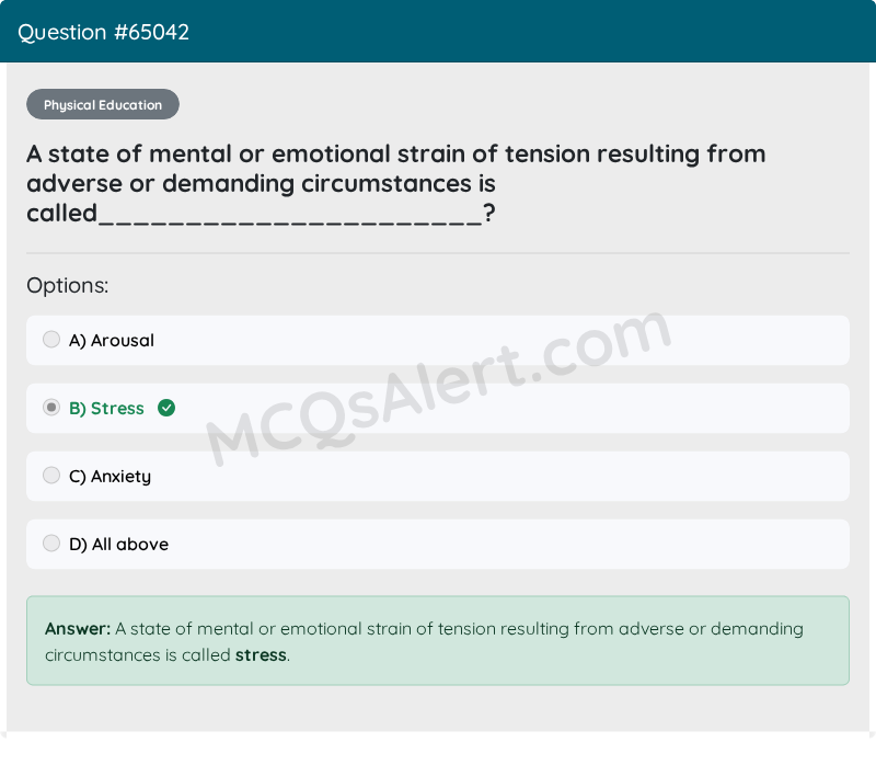 Question Screenshot