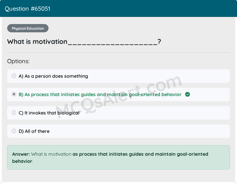 Question Screenshot