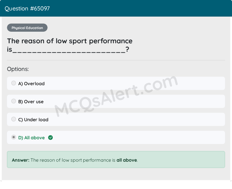 Question Screenshot