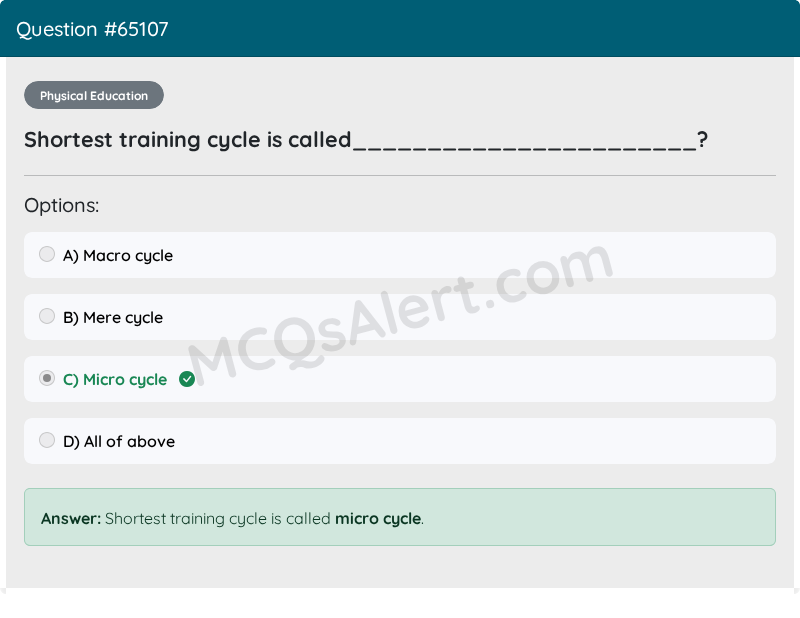 Question Screenshot