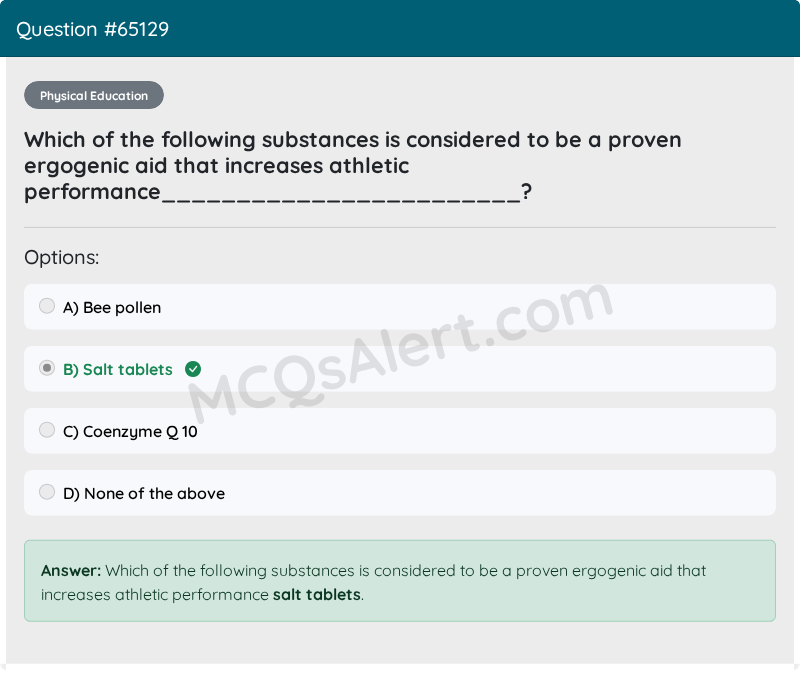 Question Screenshot