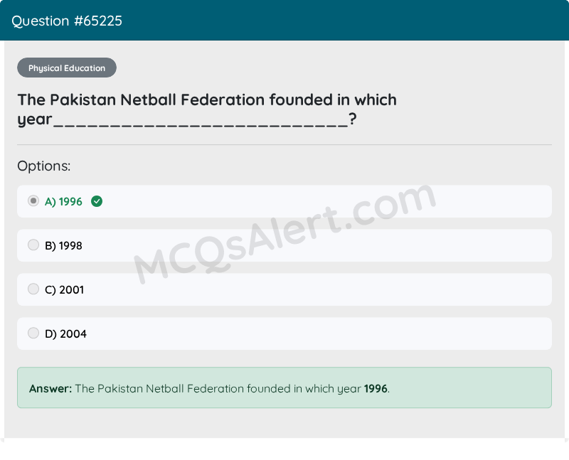 Question Screenshot