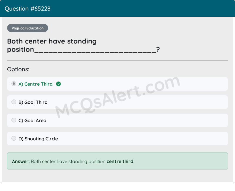 Question Screenshot