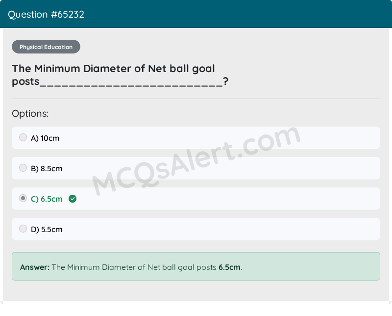 Question Screenshot