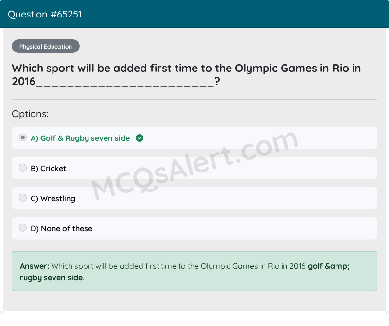 Question Screenshot
