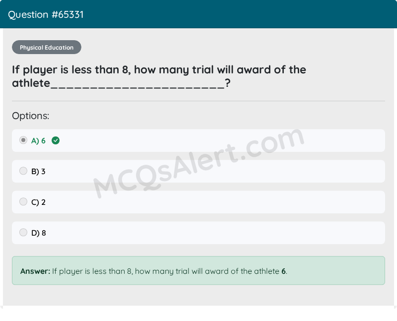 Question Screenshot