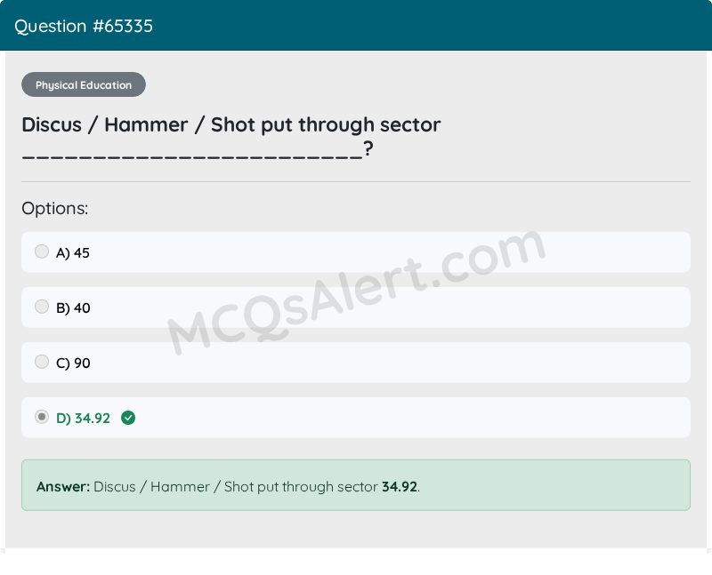 Question Screenshot