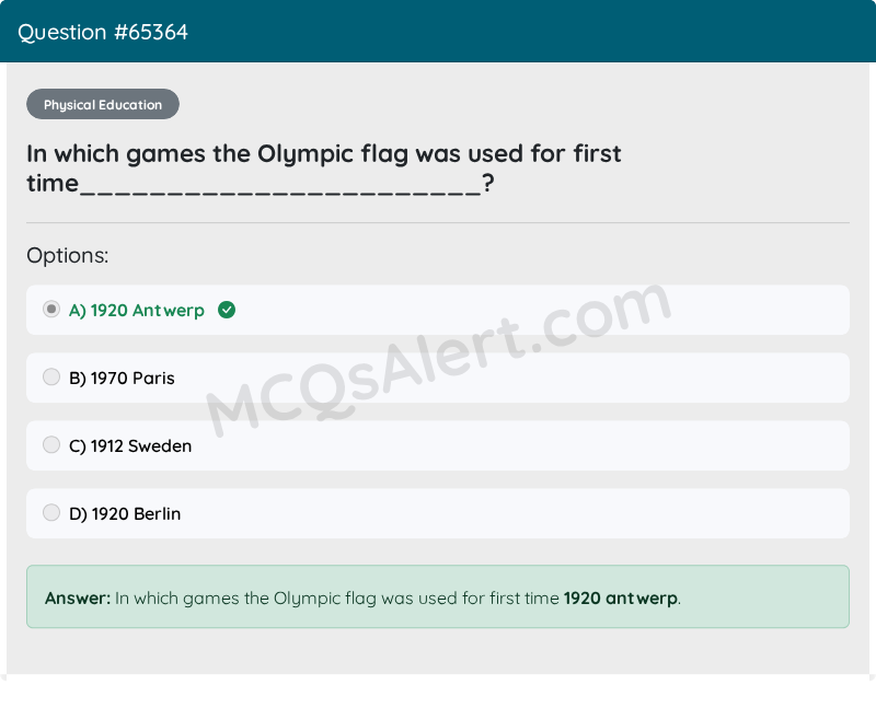Question Screenshot