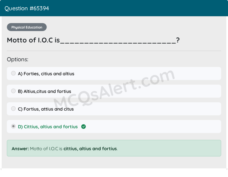 Question Screenshot