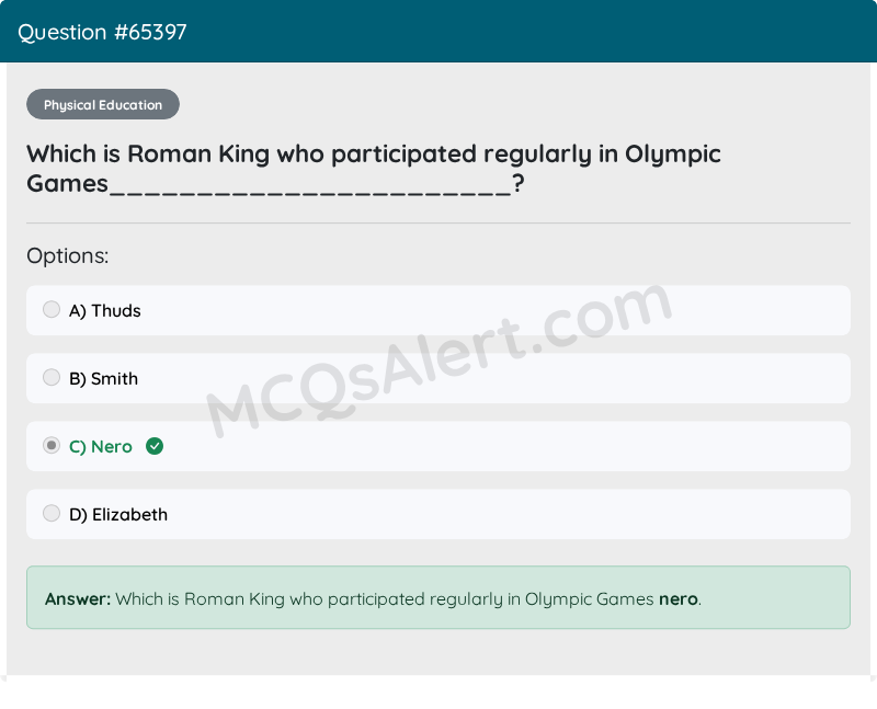 Question Screenshot