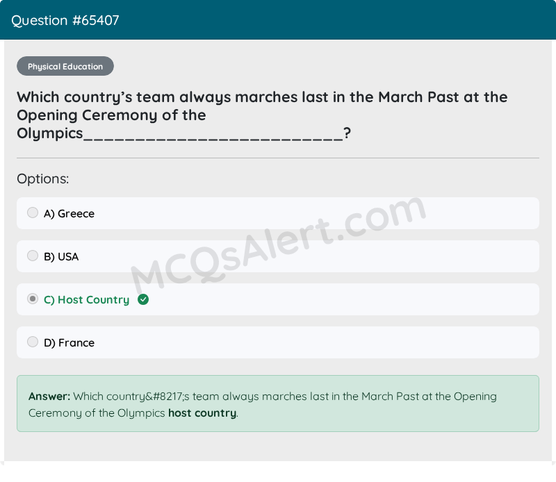 Question Screenshot