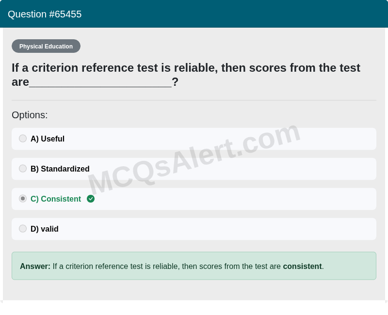 Question Screenshot