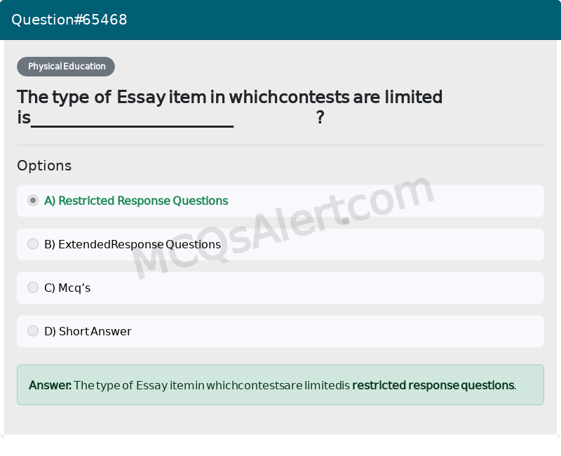 Question Screenshot