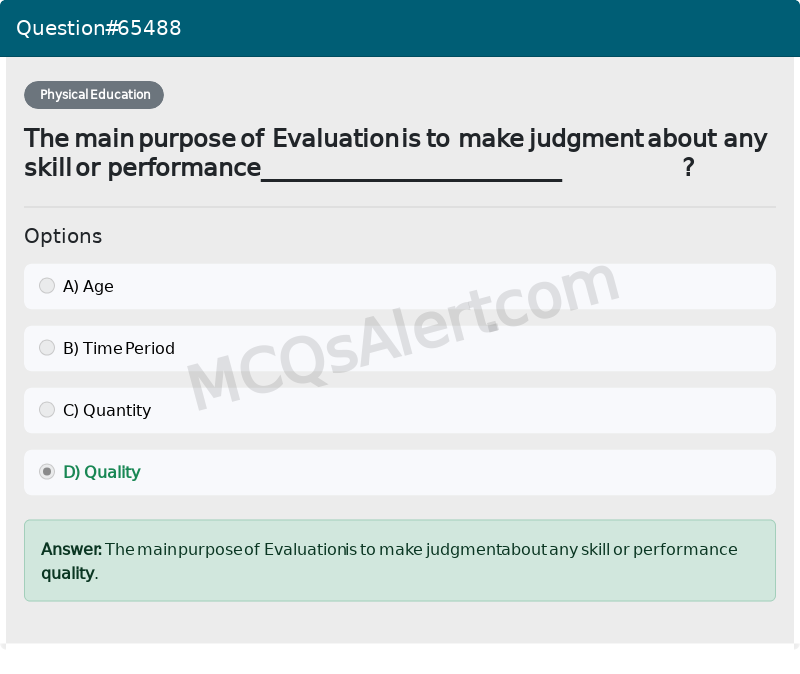 Question Screenshot