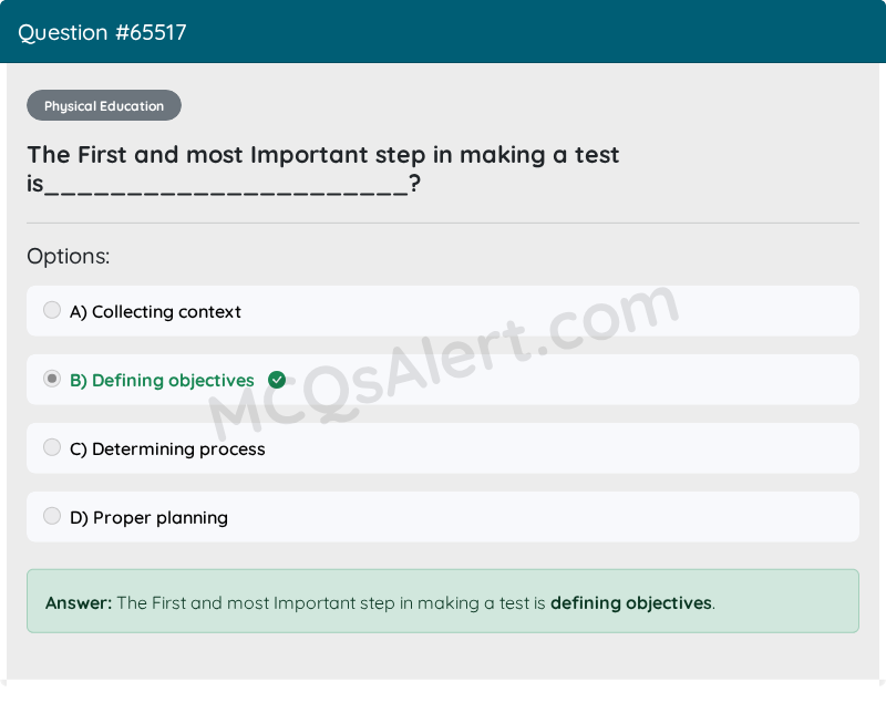 Question Screenshot