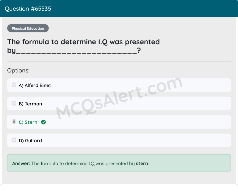Question Screenshot