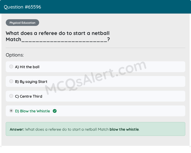 Question Screenshot