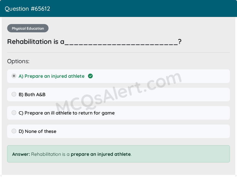 Question Screenshot