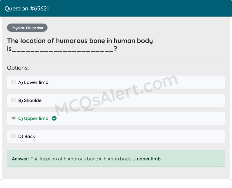 Question Screenshot