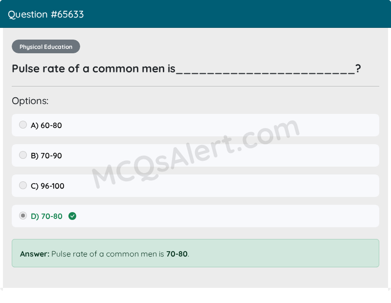 Question Screenshot