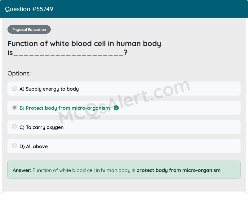 Question Screenshot