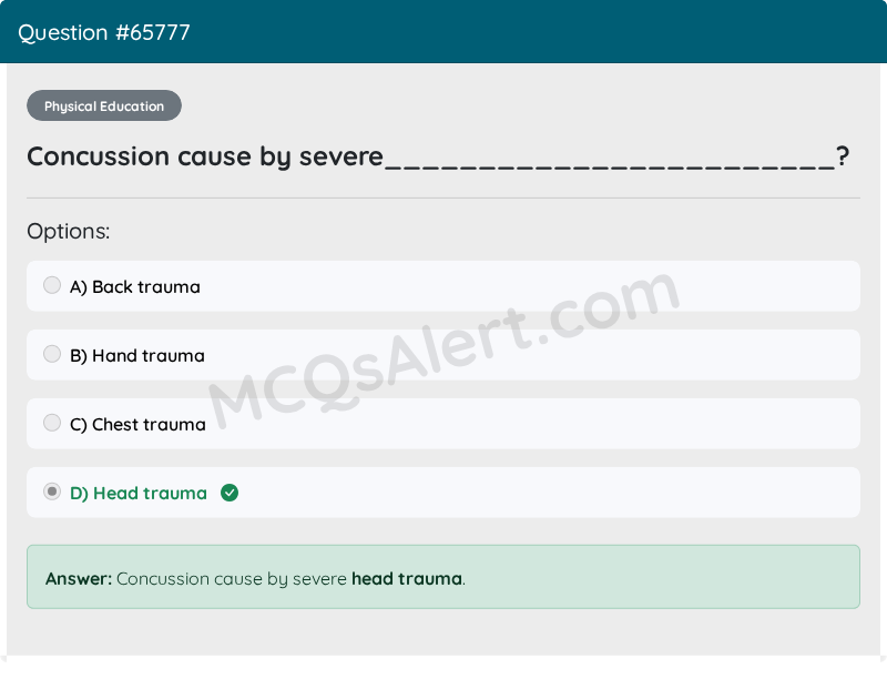 Question Screenshot