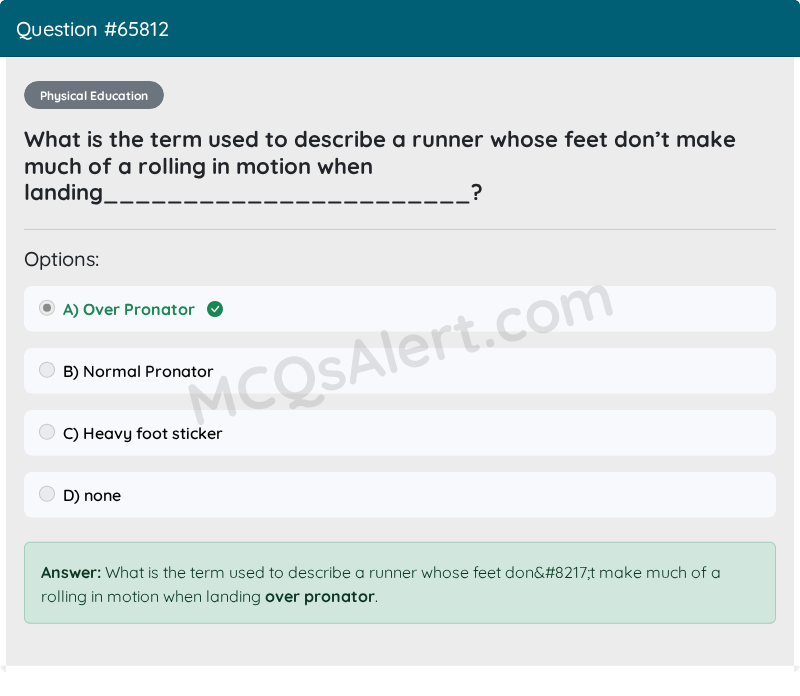 Question Screenshot