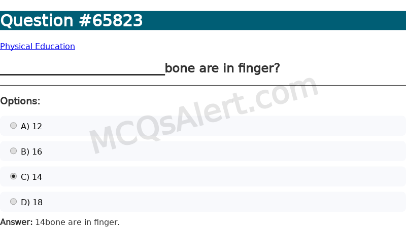 Question Screenshot