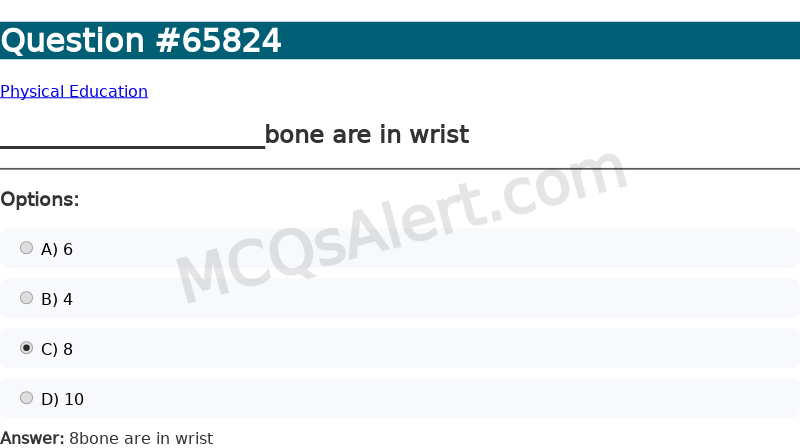 Question Screenshot