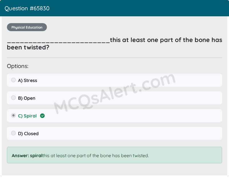 Question Screenshot