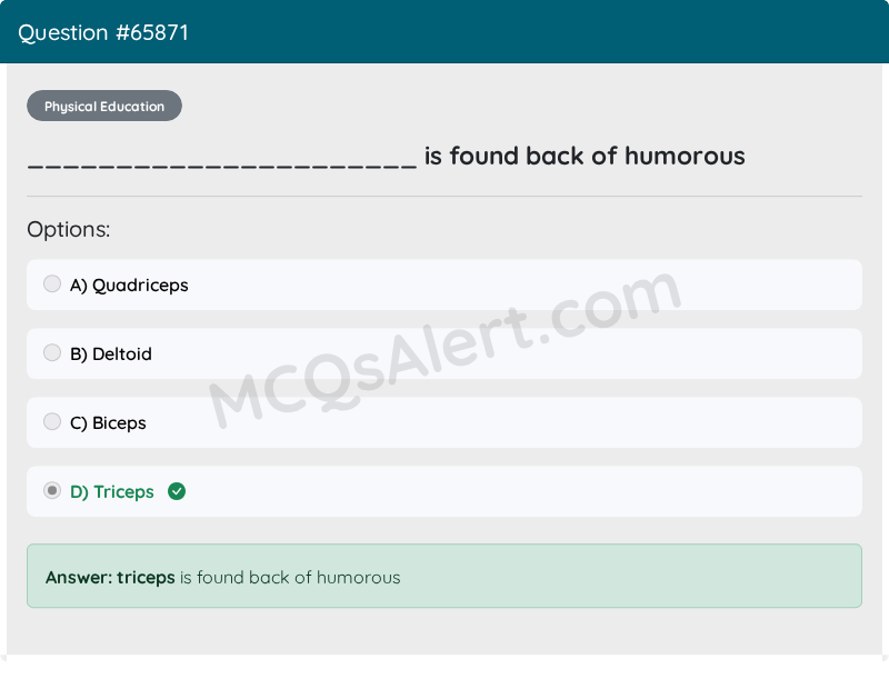 Question Screenshot