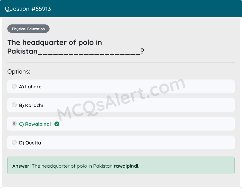 Question Screenshot