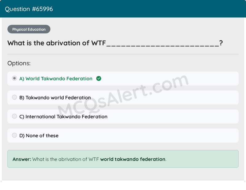 Question Screenshot