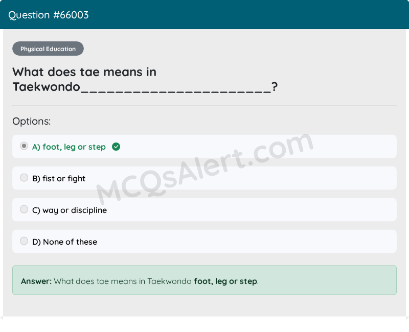 Question Screenshot