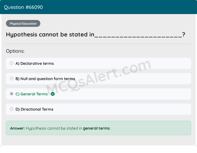 Question Screenshot