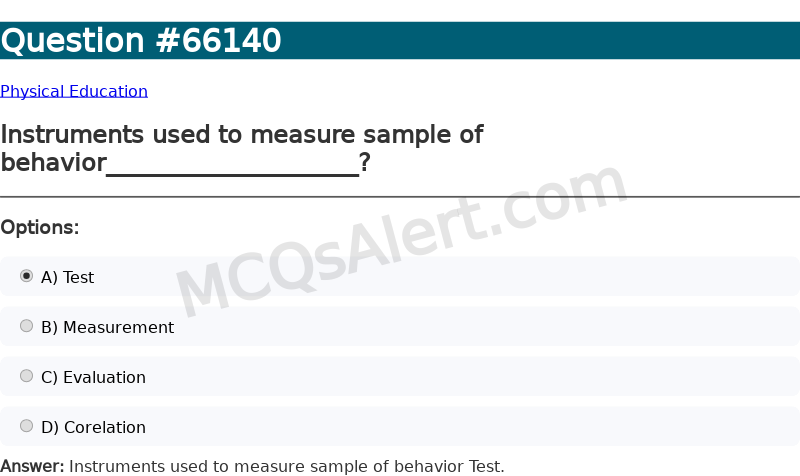 Question Screenshot