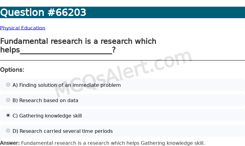 Question Screenshot