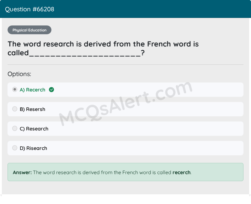 Question Screenshot