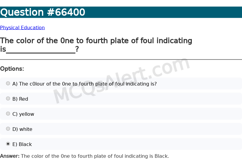 Question Screenshot