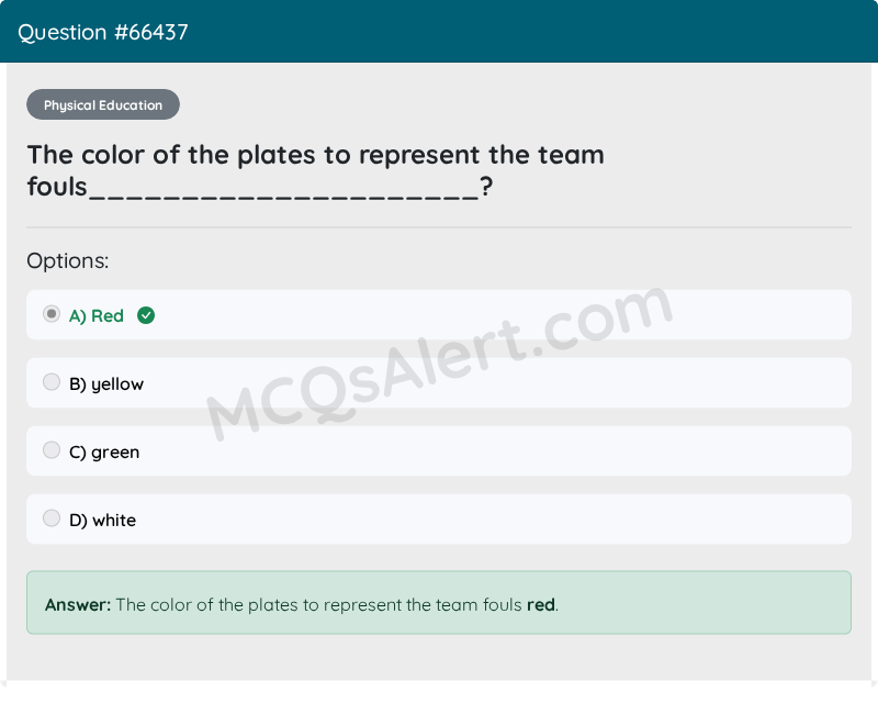 Question Screenshot