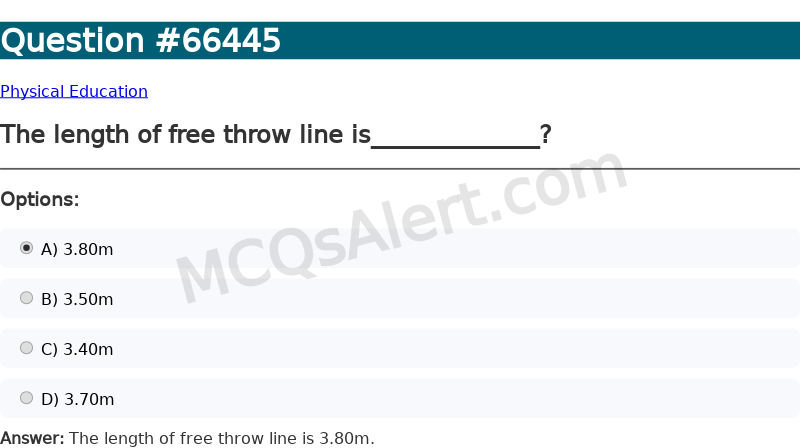 Question Screenshot