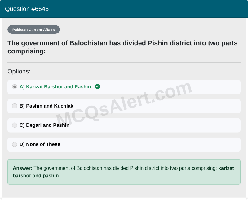 Question Screenshot